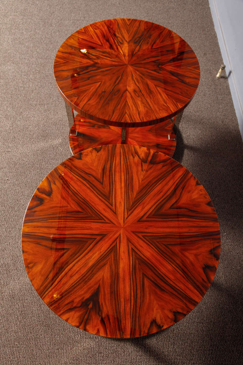 French Pair of Art Deco Coffee Tables