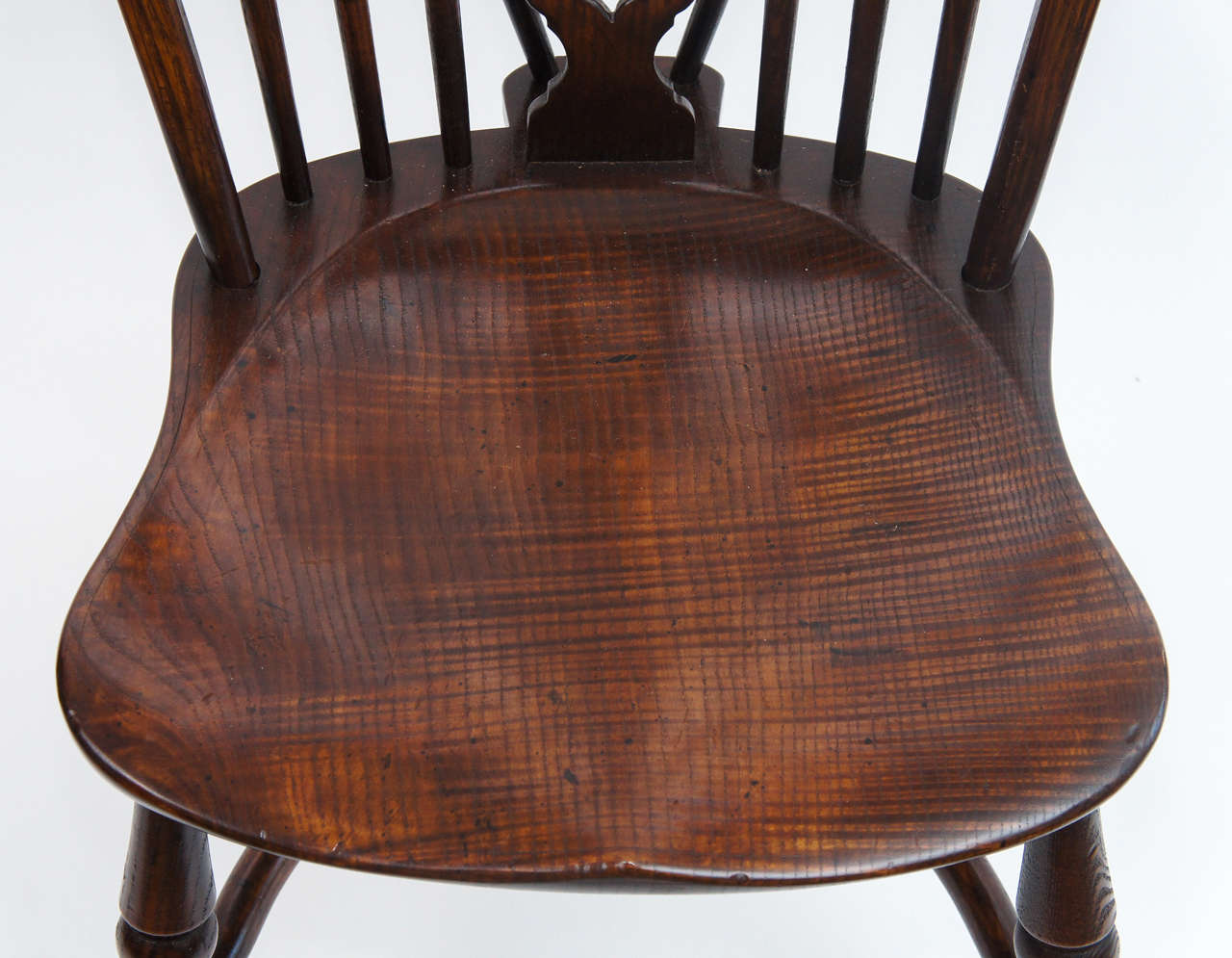 Set of Ten English Oak Windsor Chairs, Early 20th Century 1