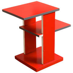 Rietveld Style Occasional Table