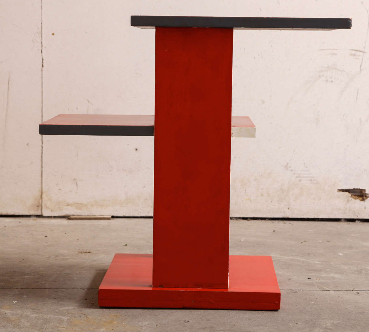Dutch Rietveld Style Occasional Table For Sale