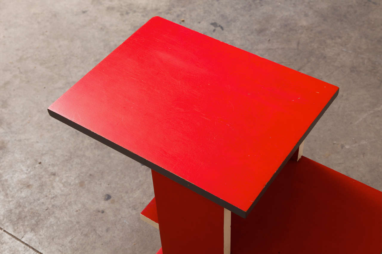 Rietveld Style Occasional Table For Sale 1