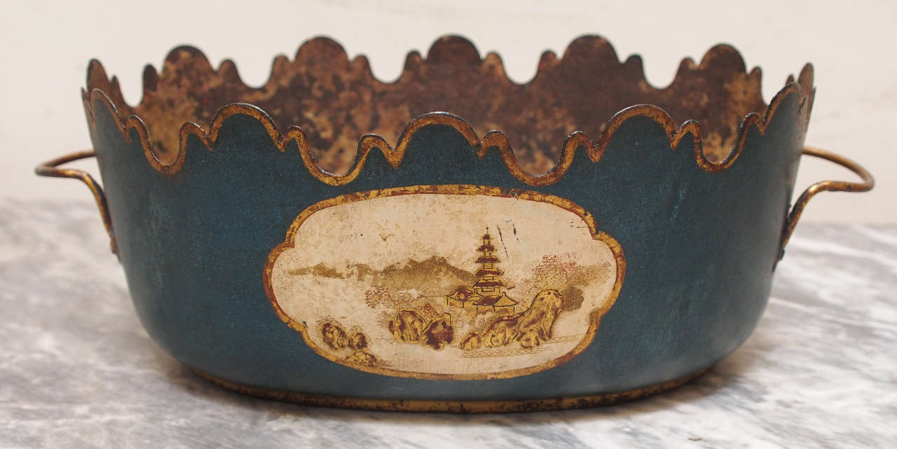 Pair of 19th Century Tole Monteith