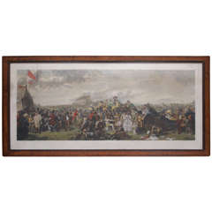 Retro 20th Century English Print of "The Derby Day"