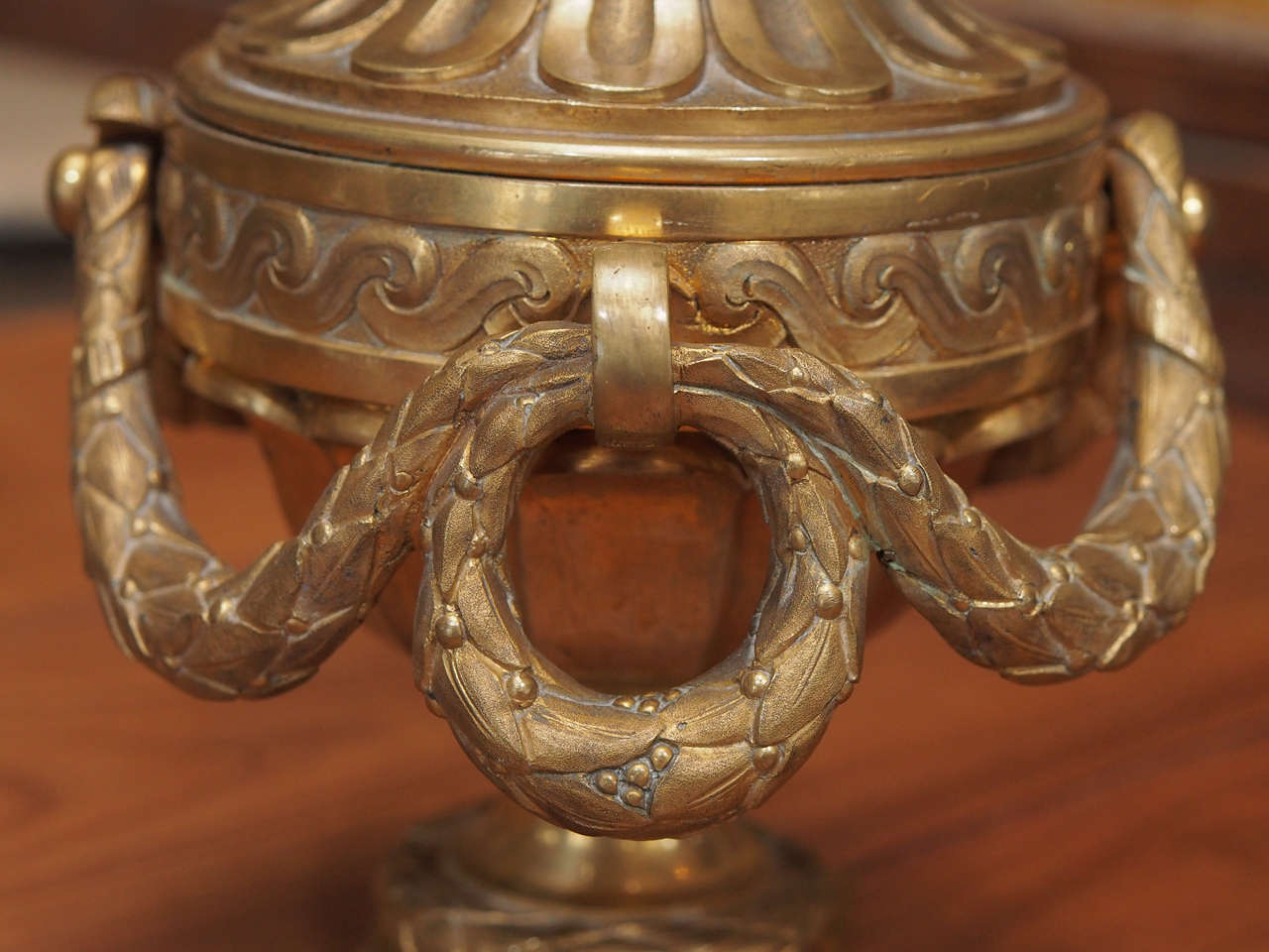 Ormolu 19th Century French Gilt Bronze Finial