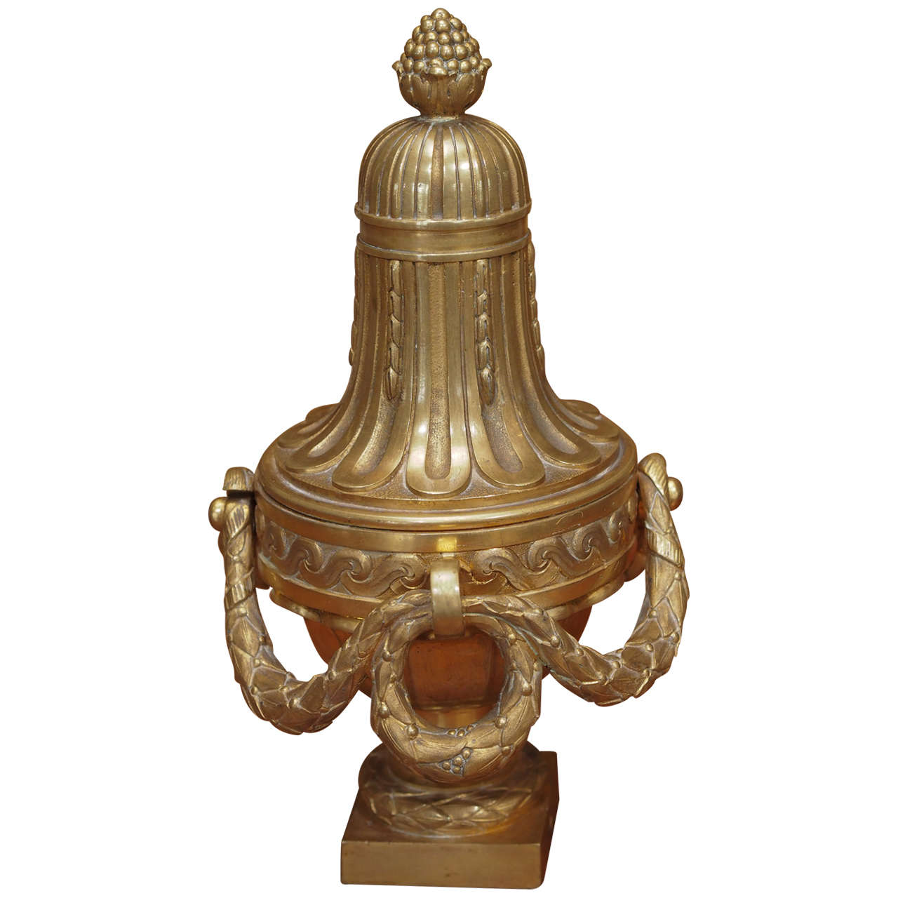 19th Century French Gilt Bronze Finial