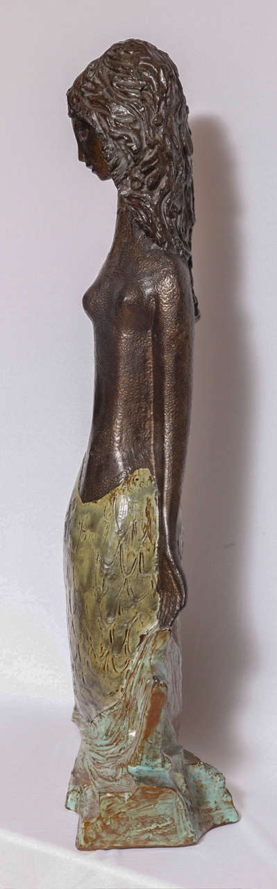 Mid-Century Modern Rogier Vandeweghe for Amphora - Mermaid For Sale