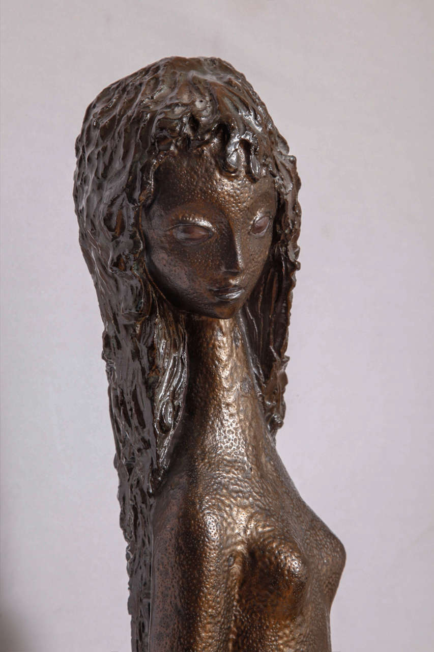 Glazed Rogier Vandeweghe for Amphora - Mermaid For Sale