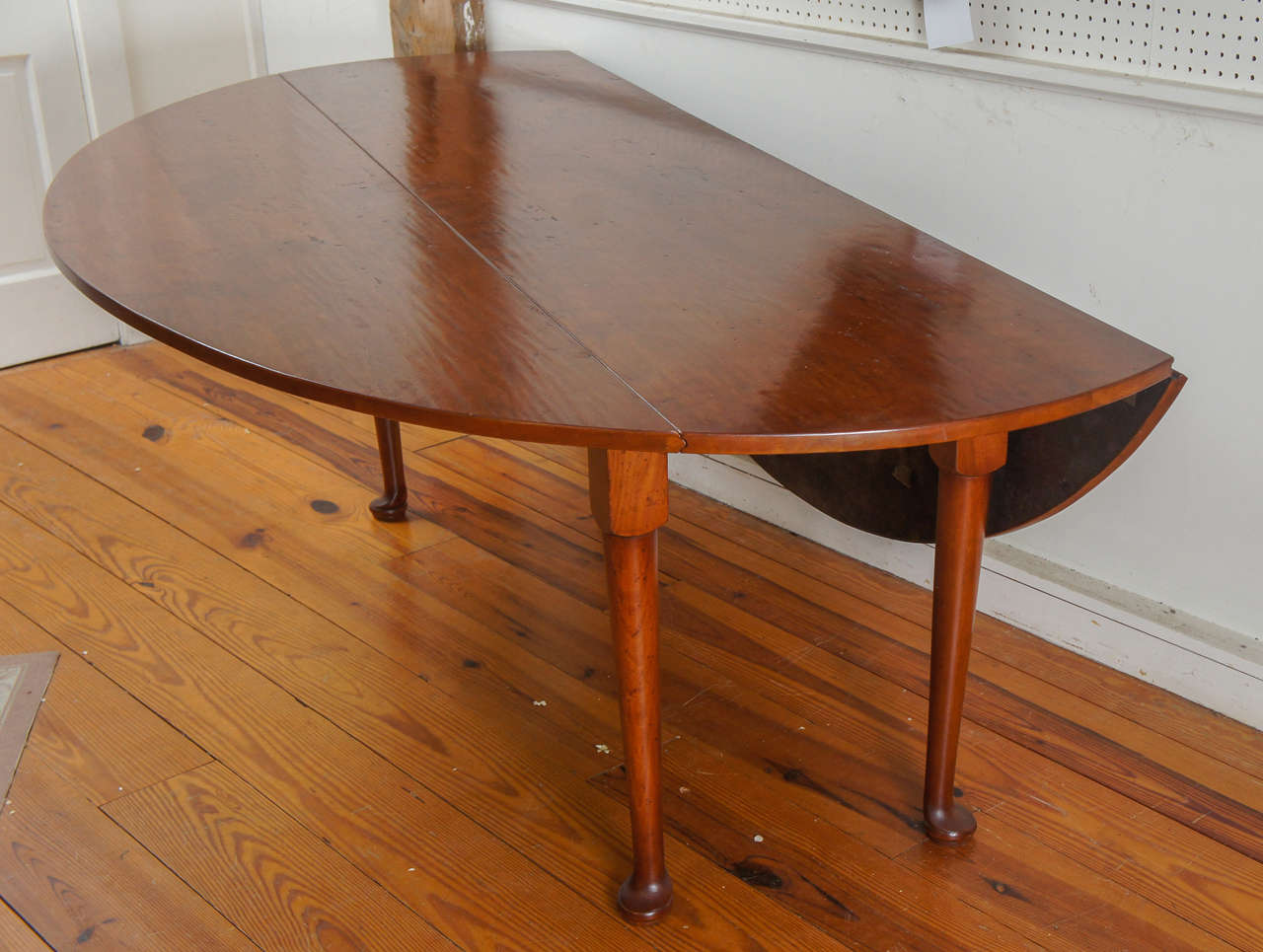 French Made to Order Drop-Leaf Cherry Table