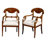 Pair Of Swedish Arm Chairs - SOLD