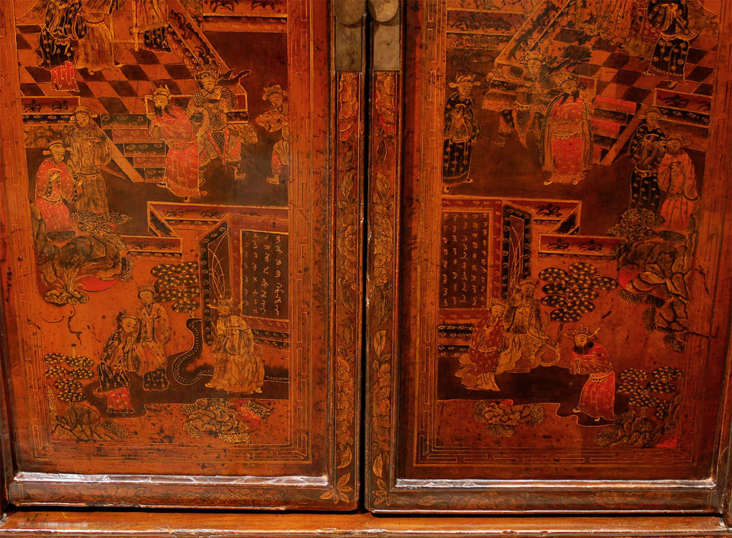 Shanxi Gold Wedding Cabinet For Sale 4