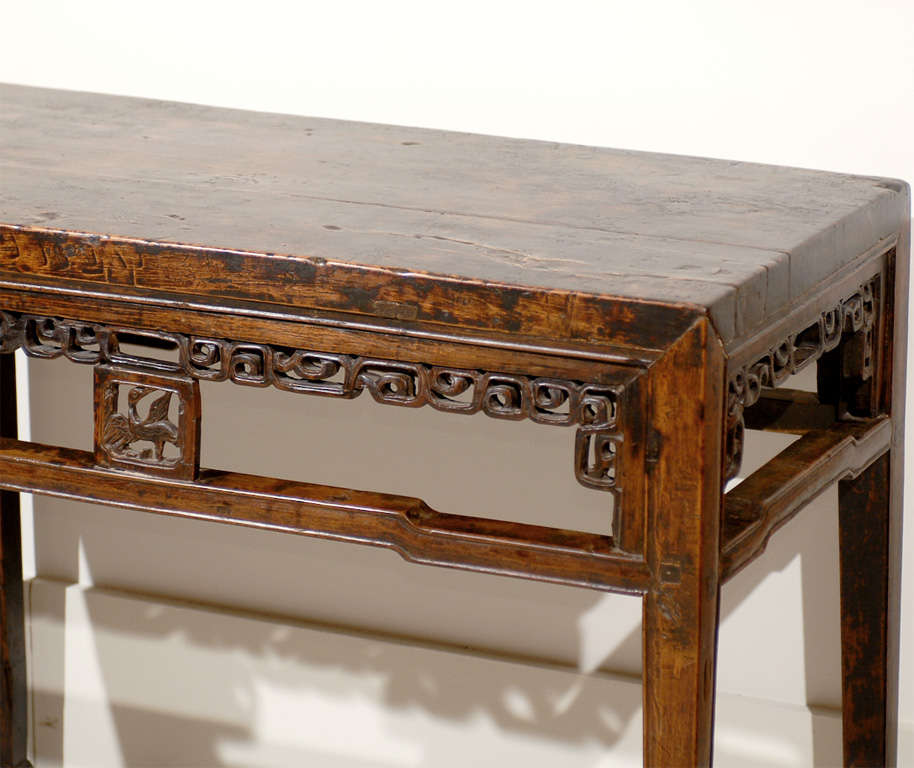 Chinese Hoof Foot Altar Table For Sale
