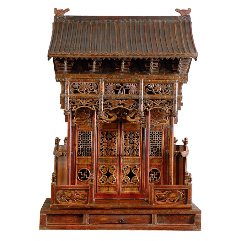Chinese Shrine For Sale