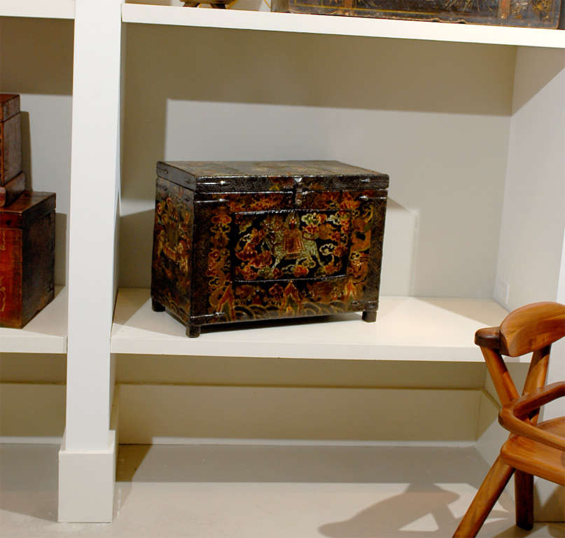 Yak Leather Tibetan Trunk