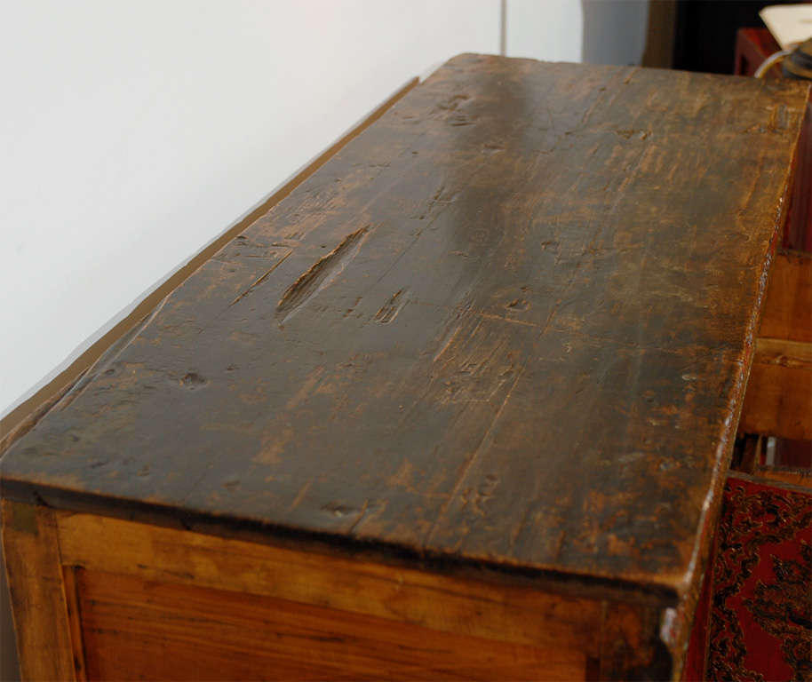 Pair of Tibetan Cabinets For Sale 6