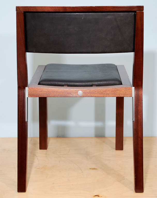 Prototype Side Chair by Jean-Michel Wilmotte for Tecno 3