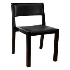 Paire de chaises latérales prototypes de Jean-Michel Wilmotte pour Tecno