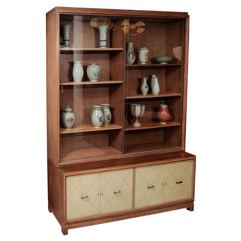 Large Display/ Book Case by Grosfeld House at 1stdibs