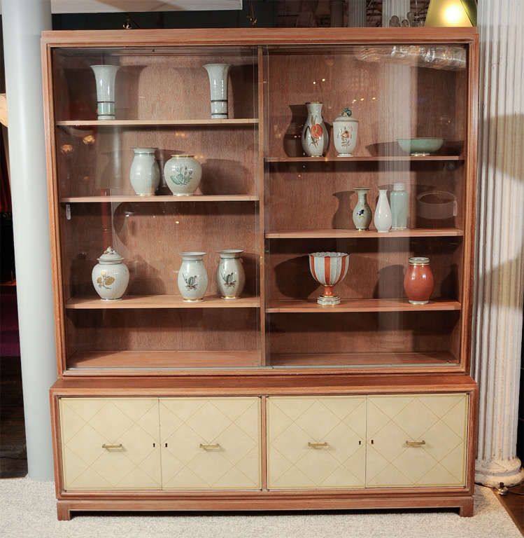 Large Display/ Book Case by Grosfeld House at 1stdibs