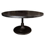 Industrial "Spool" Base Steel Table