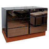 Mirrored chest of drawers