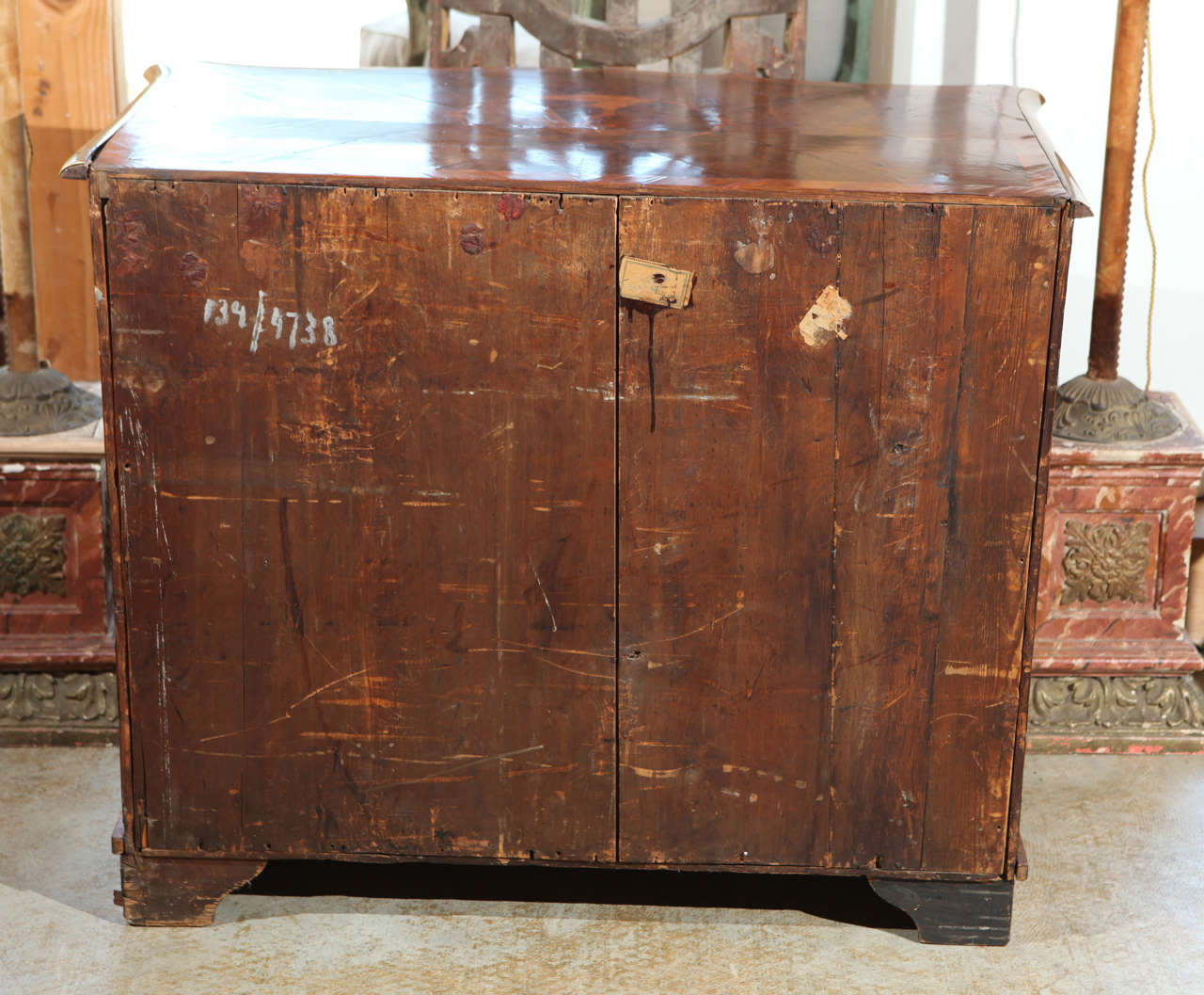 19th Century, Marquetry Embellished Commode  For Sale 3