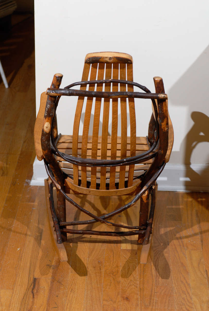 Original Amish Rocking Chair In Excellent Condition In Atlanta, GA