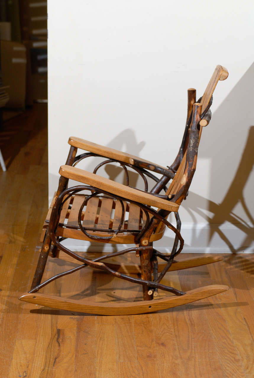 Contemporary Original Amish Rocking Chair