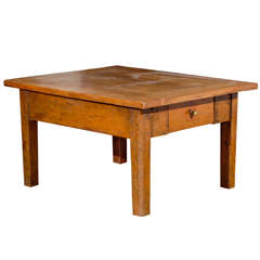 19th Century French Fruit Wood Coffee Table