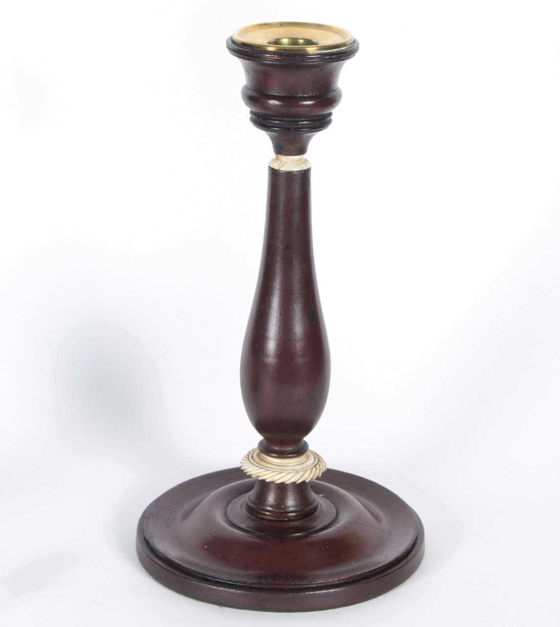 19th Century Pair of Danish Candlesticks For Sale