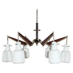 Six-Light Fixture in the Manner of Stilnovo 3