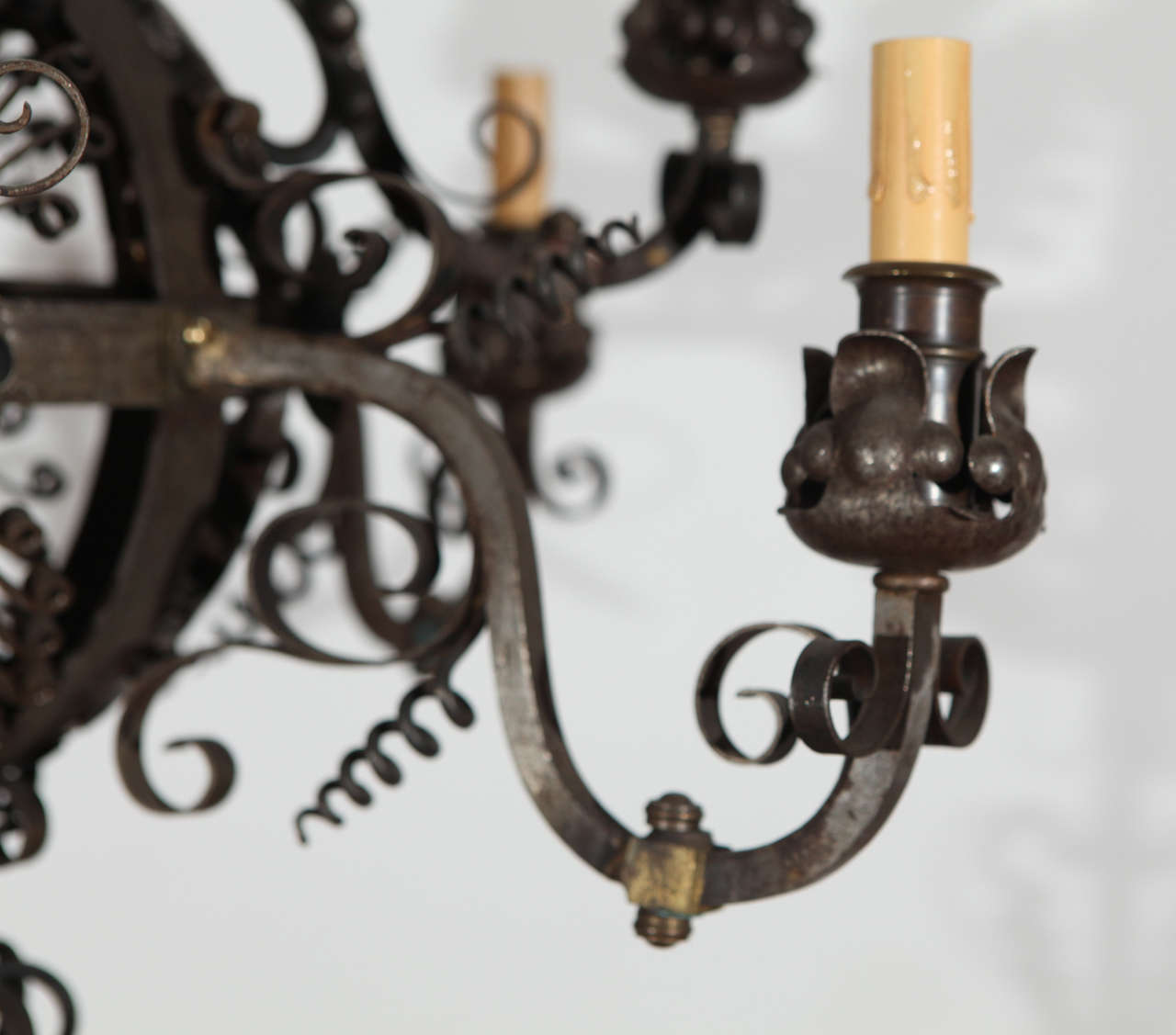 Early 20th Century French Chandelier For Sale 2