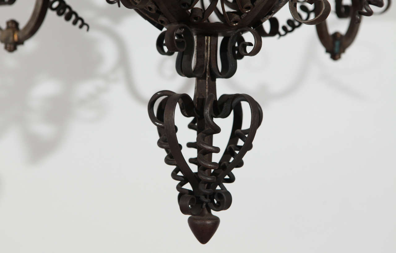 Early 20th Century French Chandelier For Sale 3