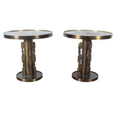Pair of Cocktail Tables by Philip and Kelvin LaVerne
