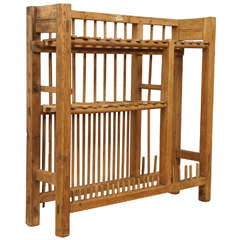 English Pine Plate Rack