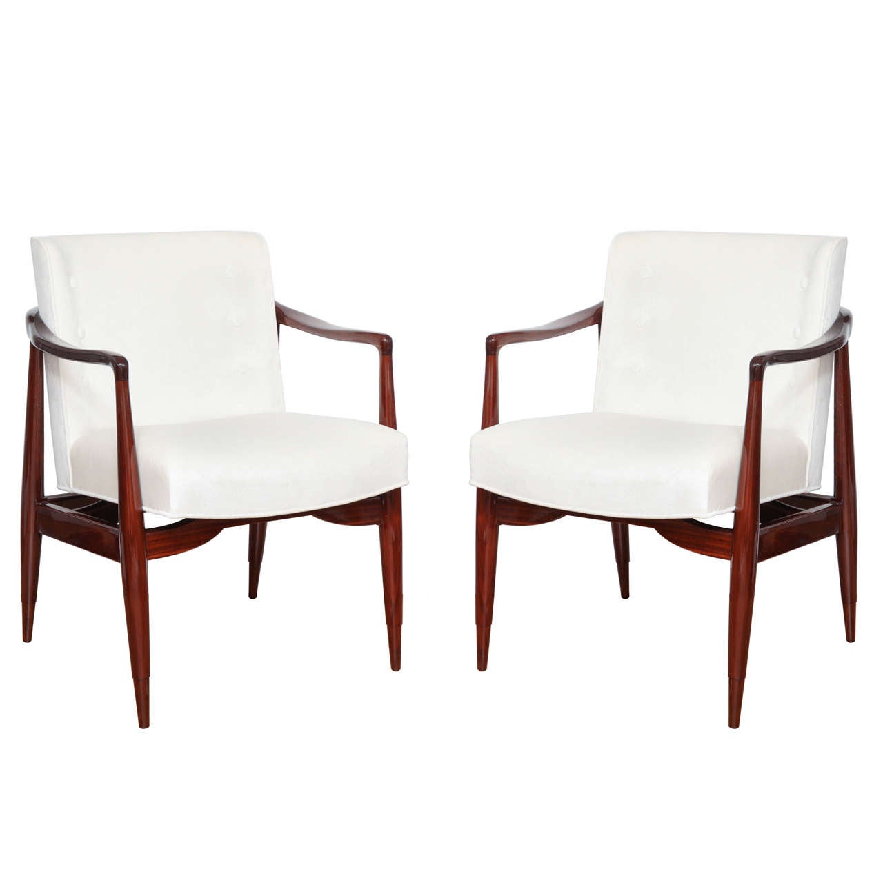 Sculptural American Midcentury Chairs For Sale