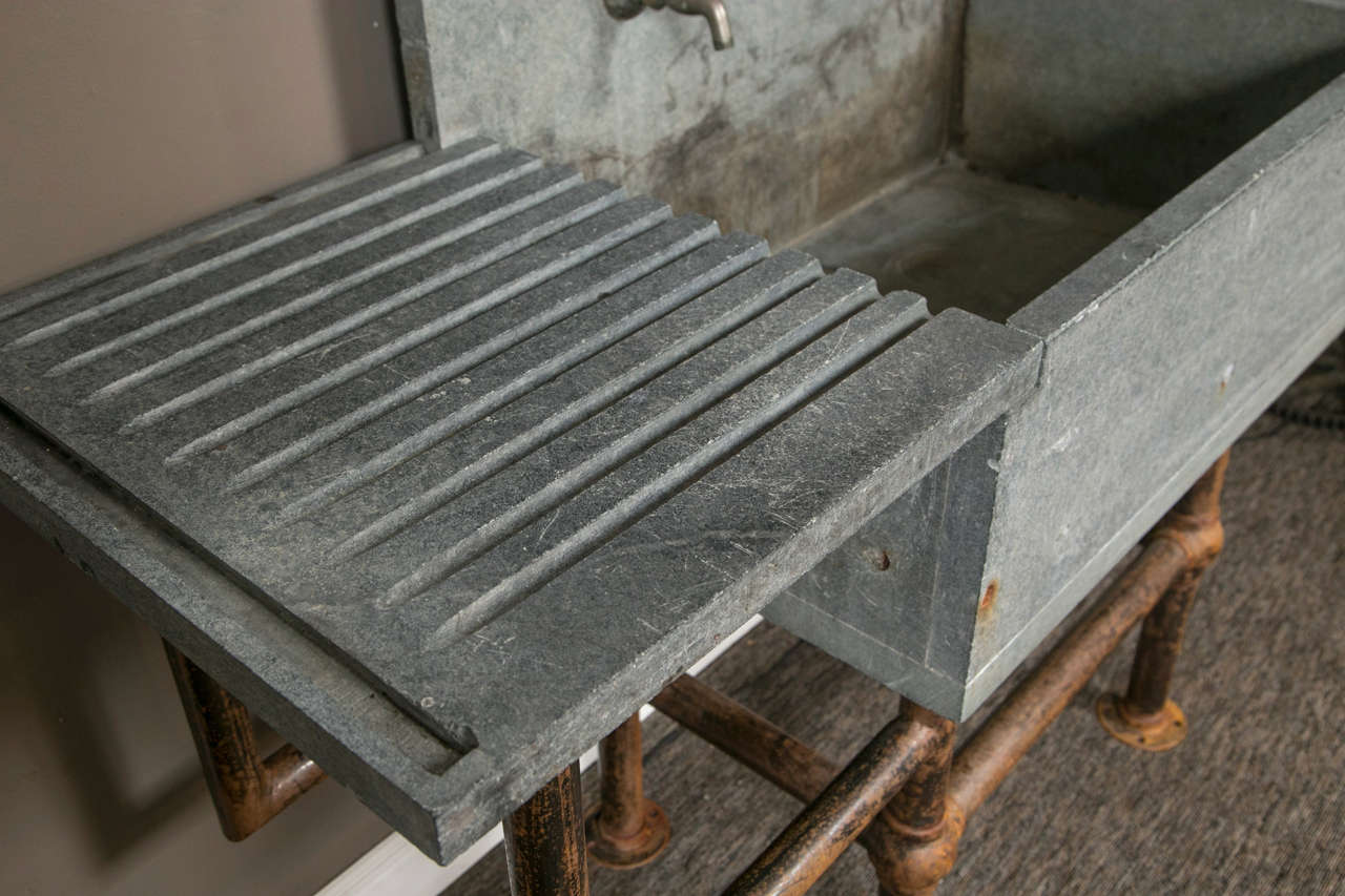 vintage soapstone sink