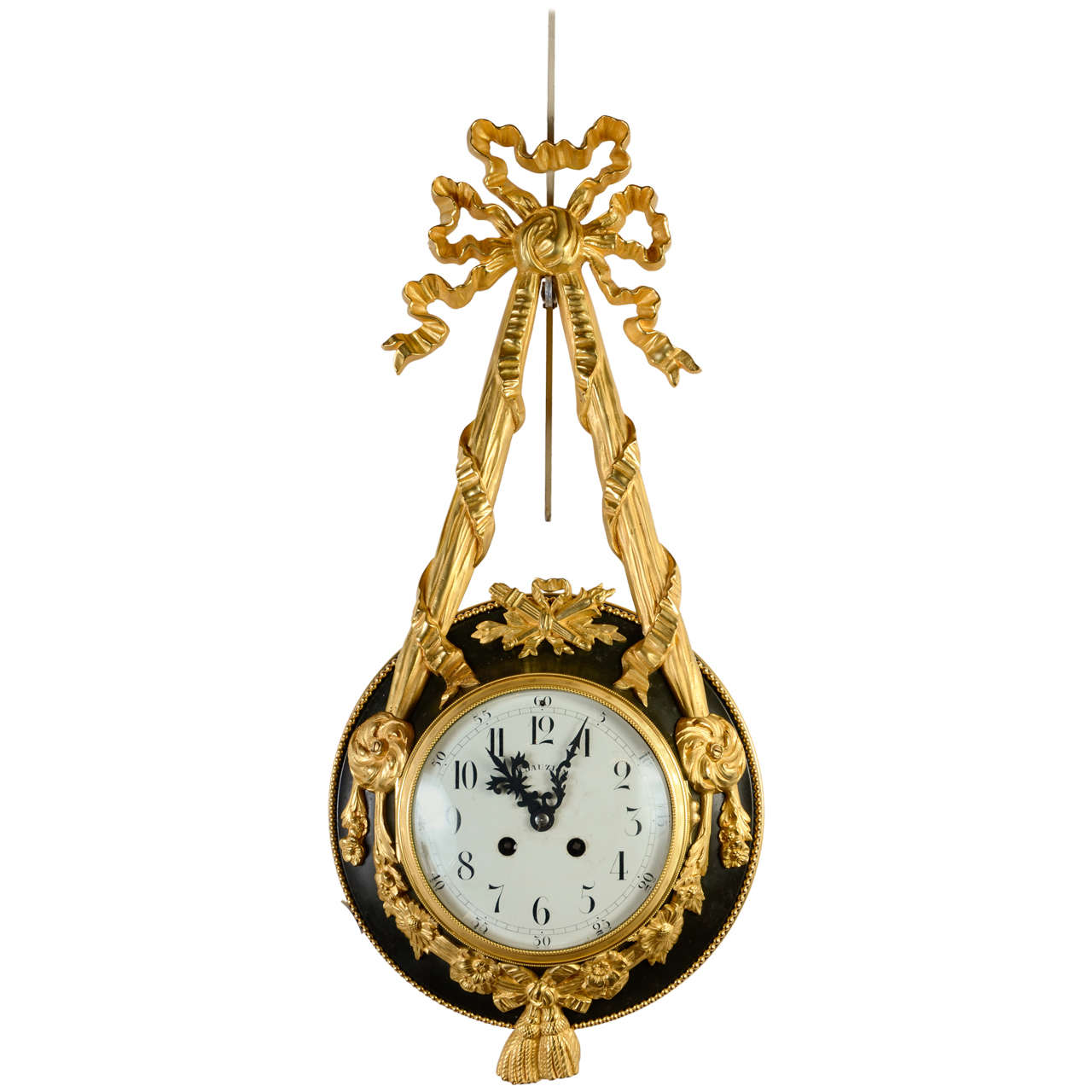 Louis XVI Style Cartel Clock For Sale
