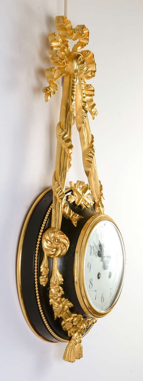 Louis XVI Style Cartel Clock For Sale 1