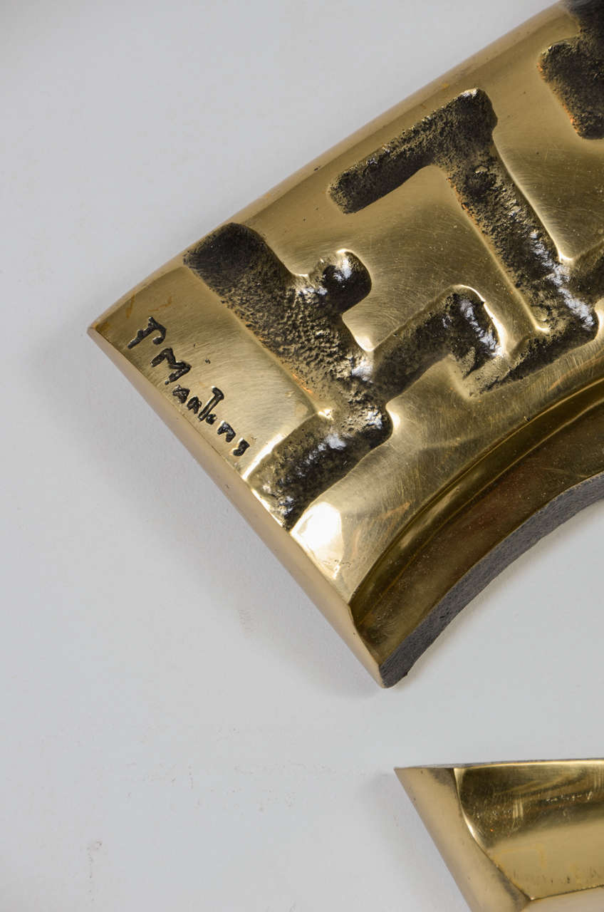 Pair of 1970s Sconces by Peter Martens In Excellent Condition For Sale In Bois-Colombes, FR