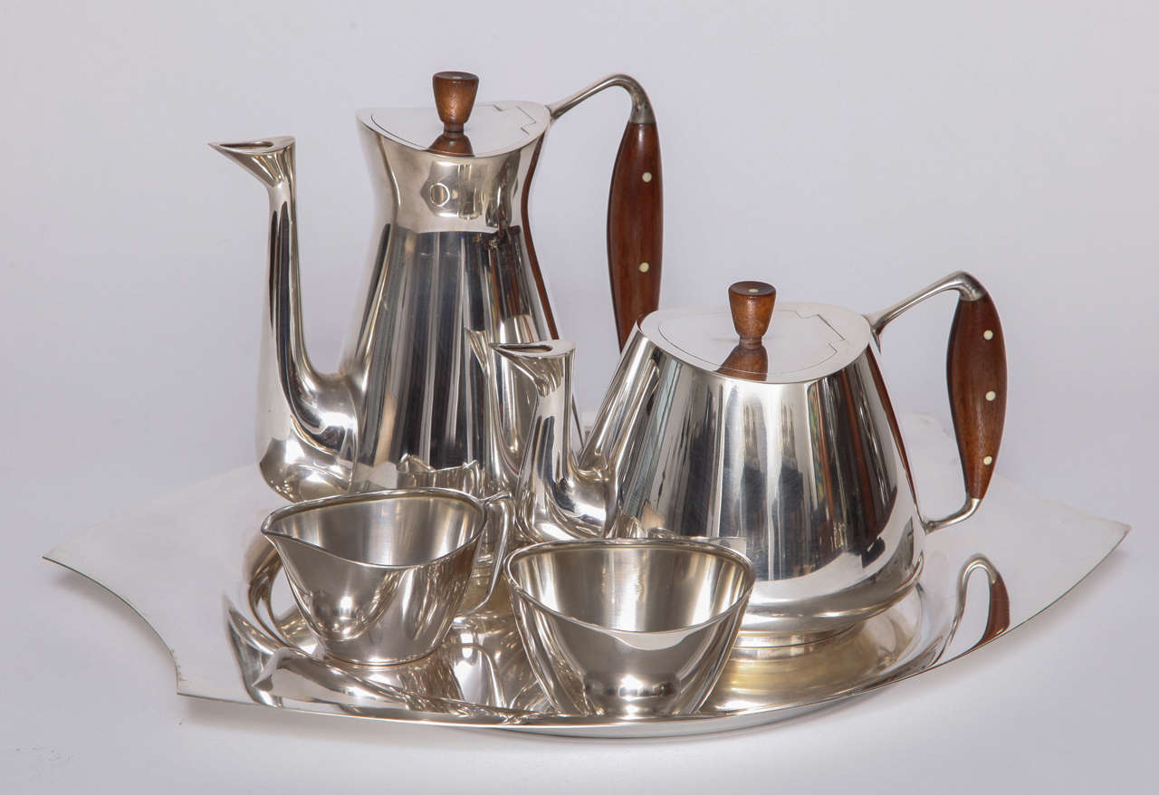Anton Michelsen Sterling Tea Set