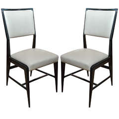 Pair of Occasional Chairs Attributed to Gio Ponti 8