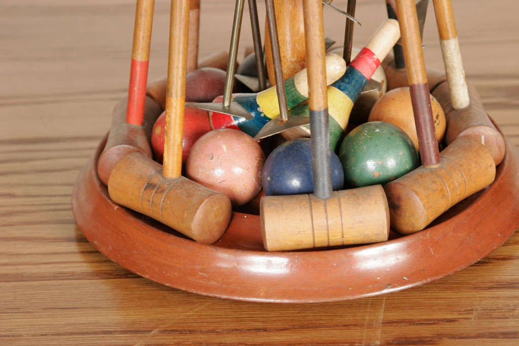 Table Croquet Set By Chad Valley Games 1