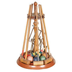 Table Croquet Set By Chad Valley Games
