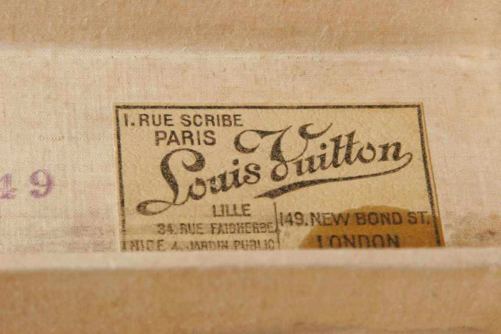 20th Century Original Louis Vuitton Motoring Trunk