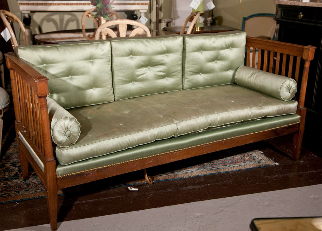 Mahogany Daybed attrib to Maison Jansen