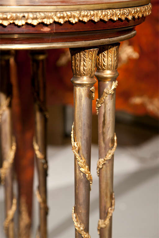 Wood 19th Century Bronze Mounted Gueridon Table
