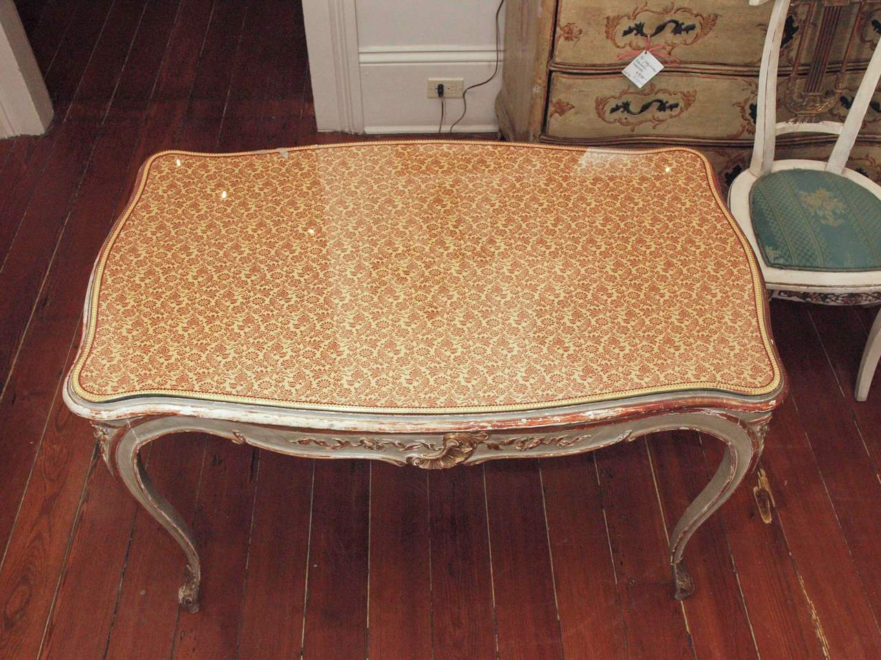 A Louis XV Style Table or Bureau Plat 3
