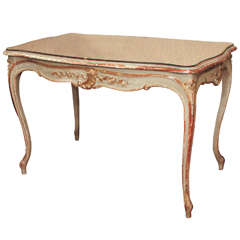 Vintage A Louis XV Style Table or Bureau Plat