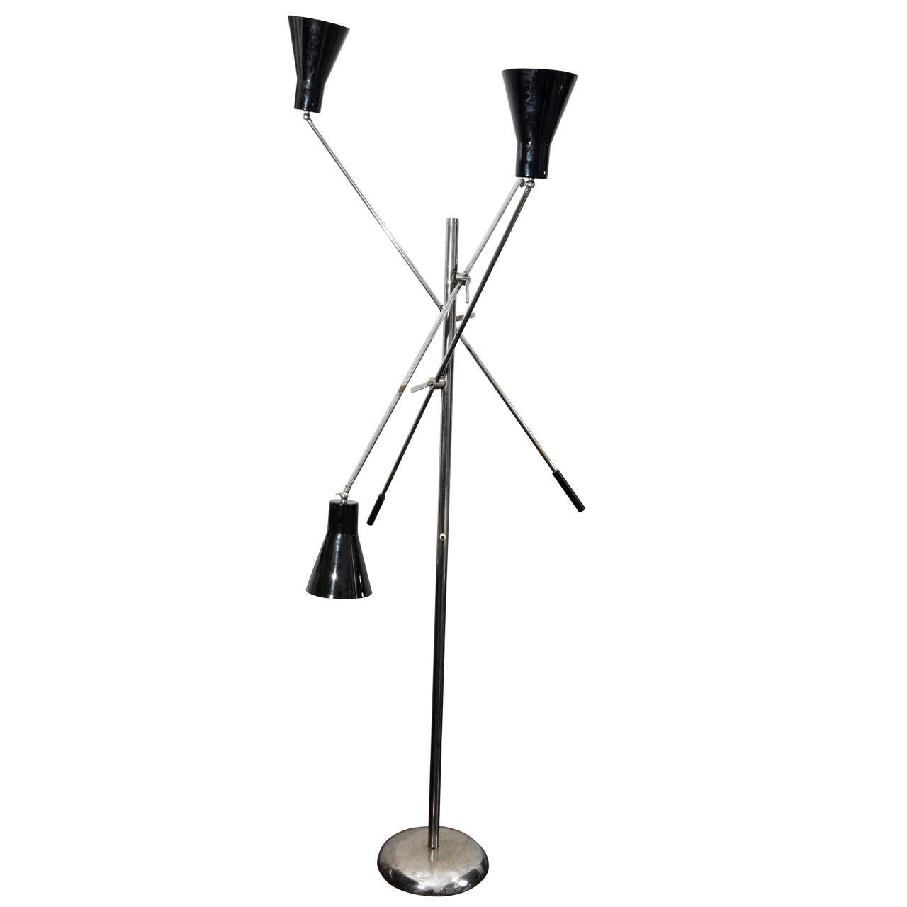 "Trienale" Italian Floor Lamp For Sale