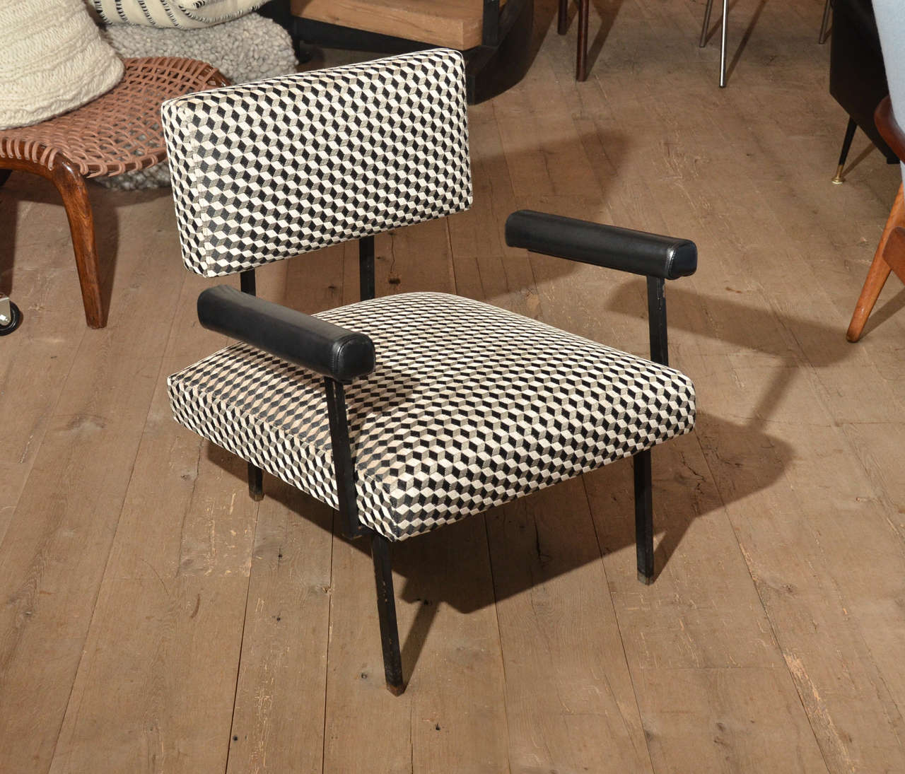 Mid-Century Modern Pair of Mid-Century Italian Chairs